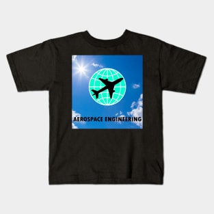 aerospace engineering best design, aircraft engineer Kids T-Shirt